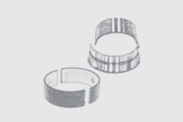 Main and connecting rods bearing